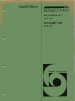 Bang & Olufsen - Beocenter_1600-Schematic